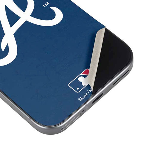 MLB Atlanta Braves - Solid Distressed Pixel 9 Pro XL Skin